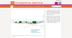 Desktop Screenshot of fondazione.dalmine.it
