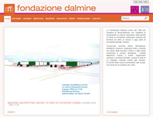 Tablet Screenshot of fondazione.dalmine.it